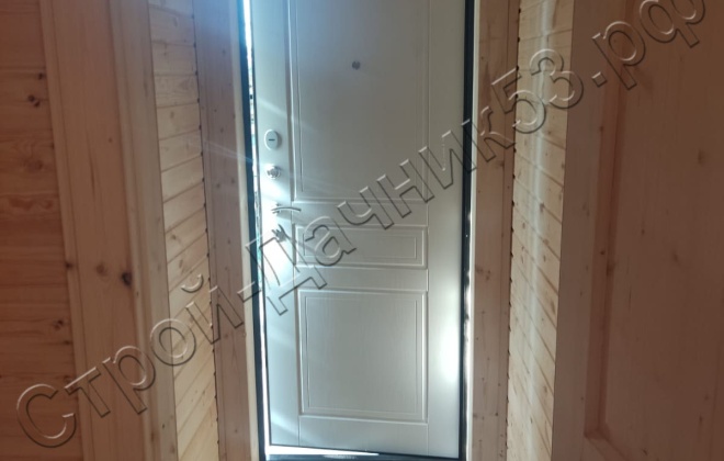 4 Каркасно-щитовой дом  Д-9, 7х7м, 89  М², Ленинградская область, Гатчинский район, деревня Зайцево. (5)